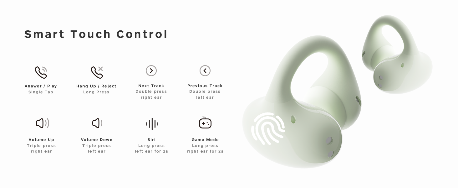 LIUP LP2 Open Ear Headphones