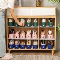 🔥Last Day 48% OFF🔥Double Layer Adjustable Shoe Rack