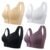 4 PCS (White+Purple+Apricot+Black)
