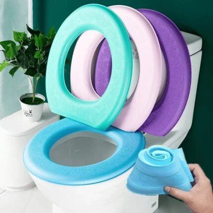 (🔥Hot Sale NOW- SAVE 49% OFF) Waterproof Toilet Seat Cover Pads(BUY 2 FREE SHIPPING NOW!)