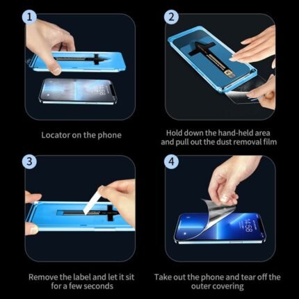 🔥Invisible Artifact Screen Protector -Dust Free Without Bubbles🔥