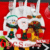 6pcs (2pc Santa Claus + 2pc Snowman + 2pc Elk)