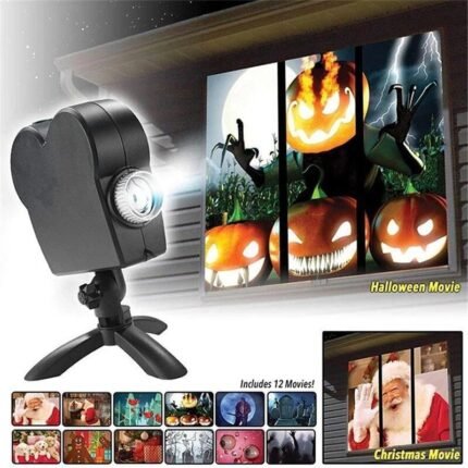 🔥Halloween Pre-Sale 48%OFF and Freeshipping - Halloween Holographic Projection (Also applies to Christmas)