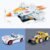 🔥White-Police Car+ Fighter+Bulldozer🔥