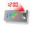 Colorful White alarm clock