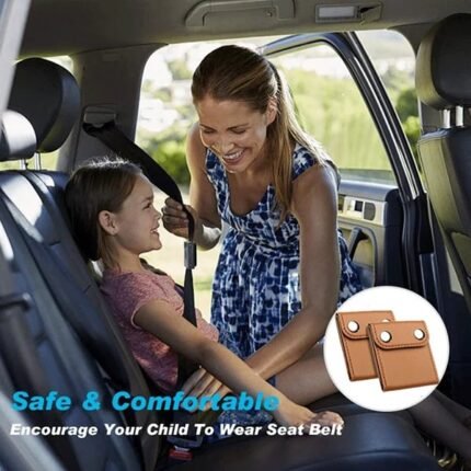 Car Seat Belt Adjuster for Kids and Adults (2 Pack)