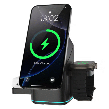 3-in-1 wireless charger-wireless multi-device charging touch pop-up charging🔋